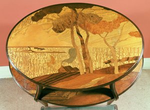 Bordplate, sent på 1800-tallet